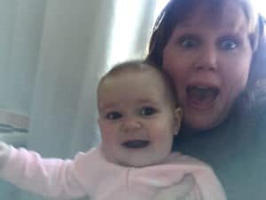 April Duffy and Daughter