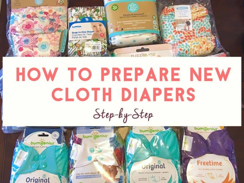 How Do I Prep New Cloth Diapers?