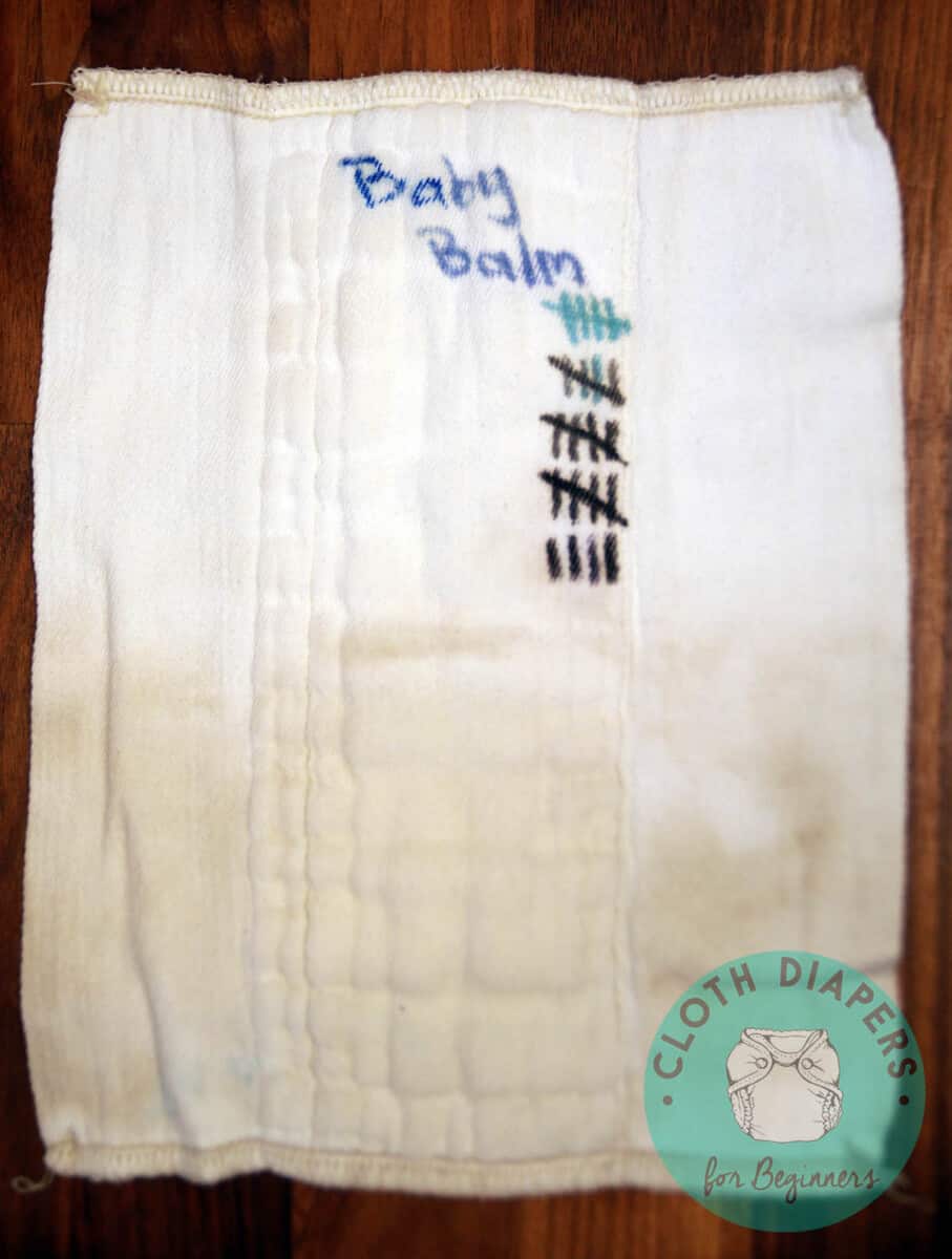 Baby Balm Cloth Diaper Cream Experiment Part 1