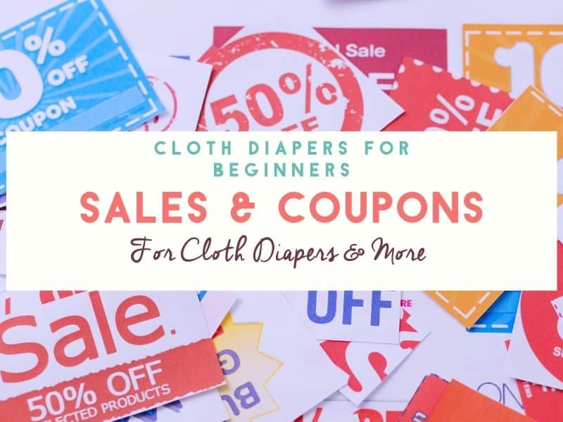 Cloth Diaper Sales, Coupons, and Deals