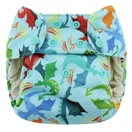 Blueberry Organic Cotton Simplex One Size Diapers
