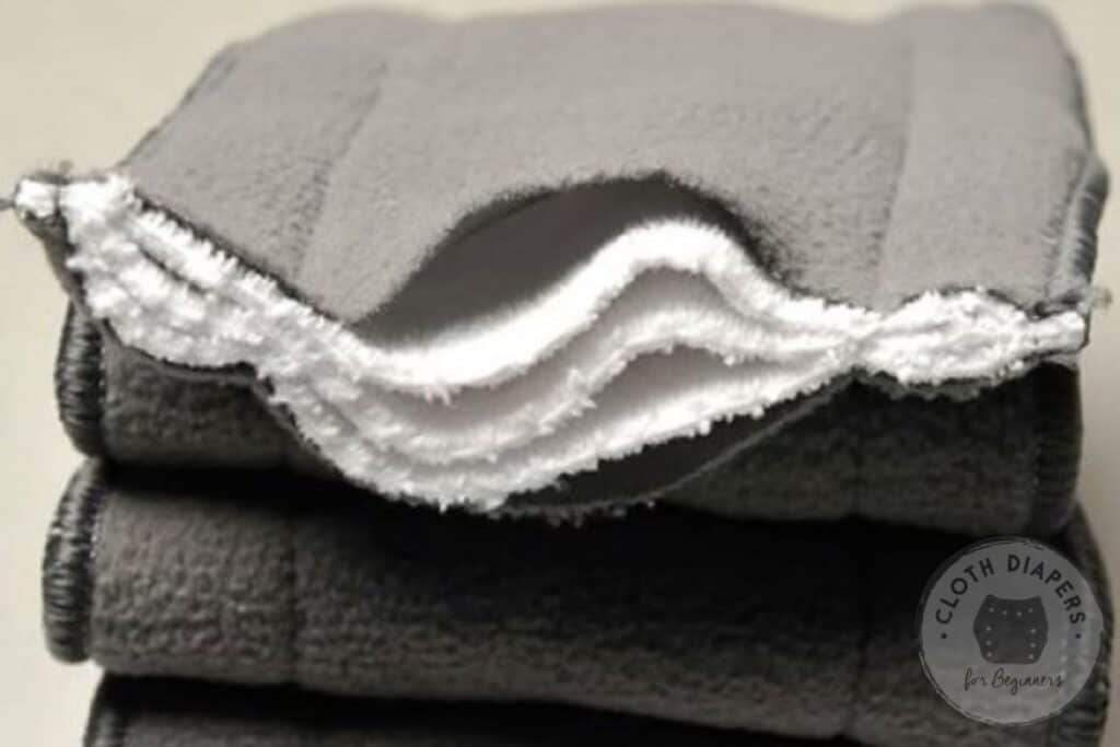 Photo of a Bamboo Charcoal Insert Cut Open