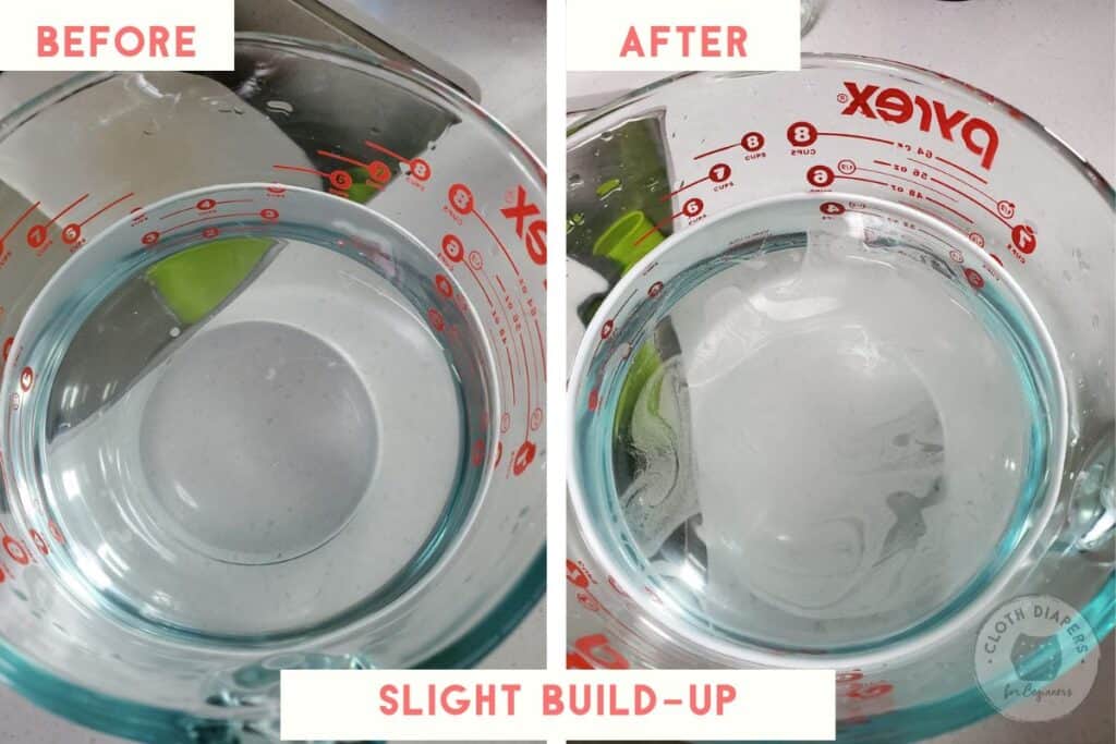 Positive Cloth Diaper Swoosh Test.