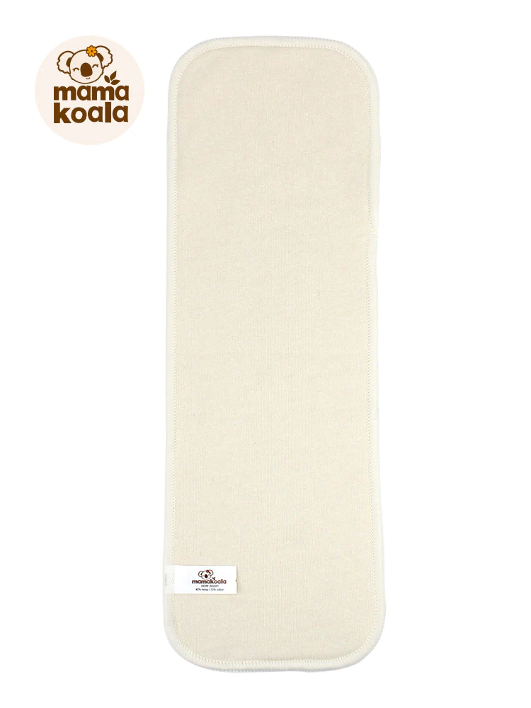 Mama Koala 3-Layer Hemp Cotton Cloth Diaper Inserts