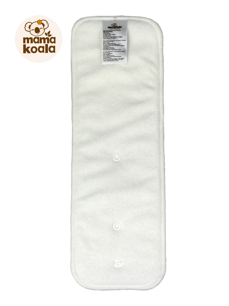 Mama Koala 4-Layer Snap Bamboo Cloth Diaper Inserts