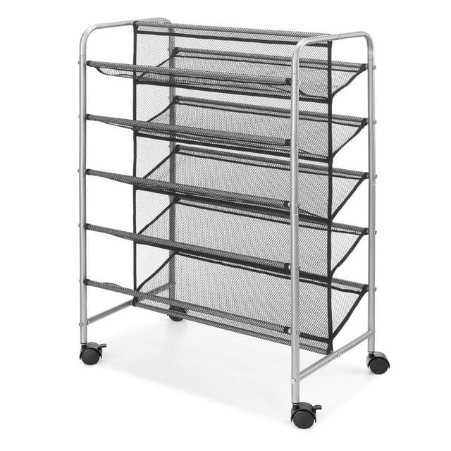 Mainstays 5 Tier, Metal Mesh Shoe Rack