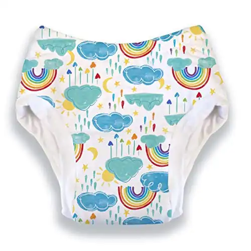 Thirsties Reusable Cloth Potty Training Pant Medium - Rainbow (Pack of 1)